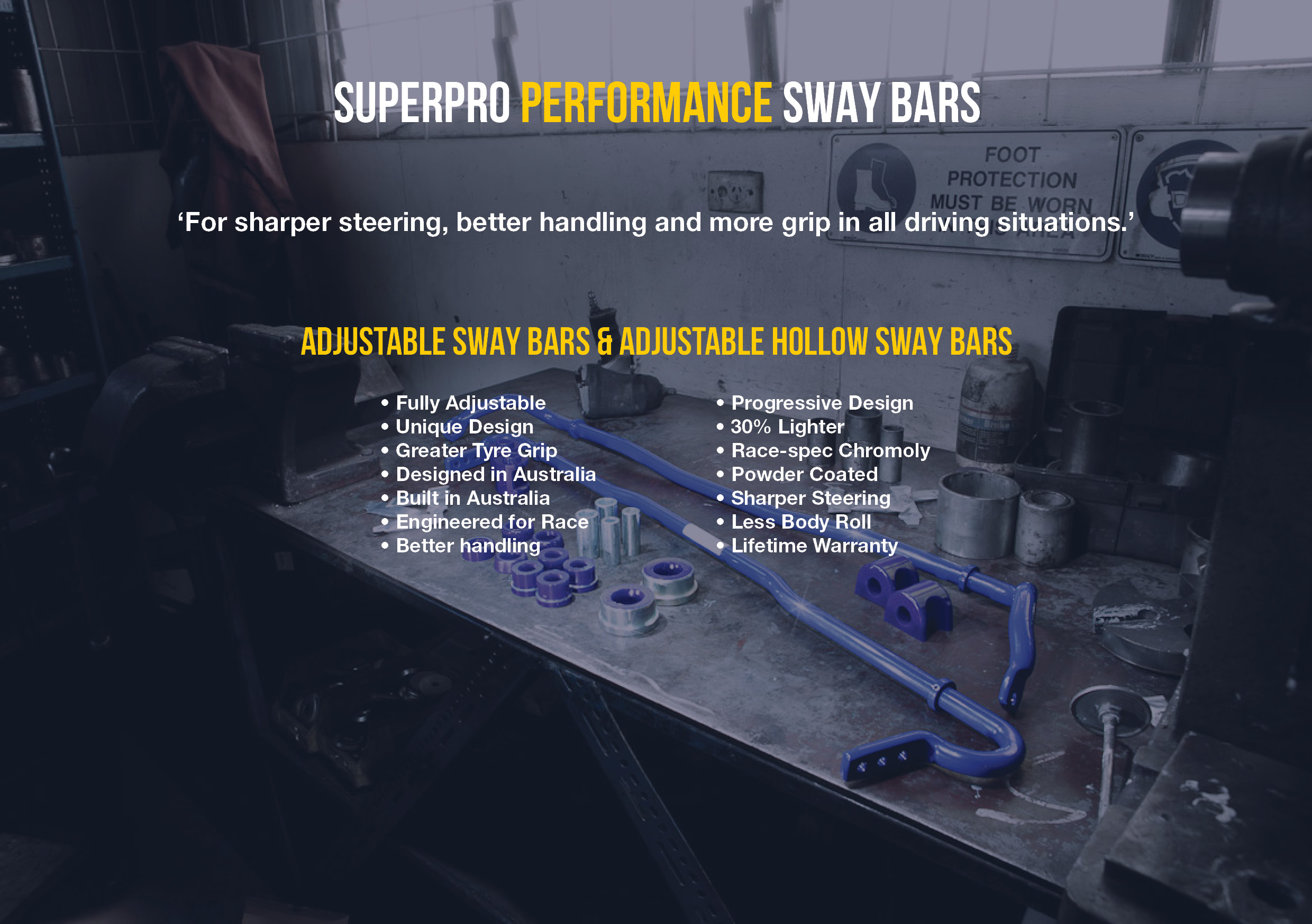SuperPro Performance Sway Bars