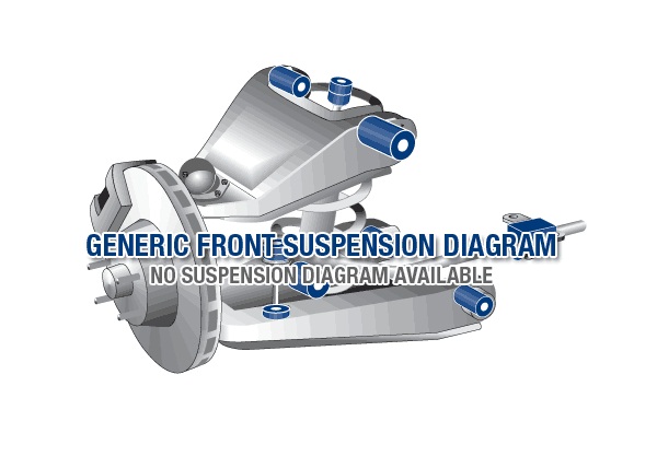 Front suspension diagram for FIAT 500 2007-on - 312 